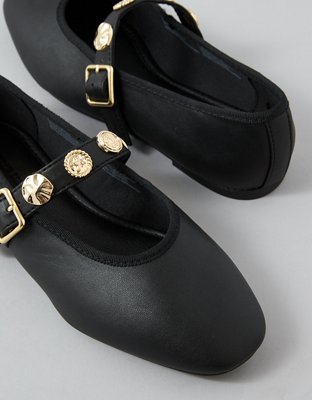 AE Embellished Mary Jane Flat