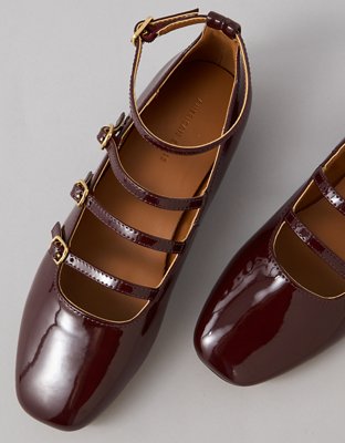 AE Multi-Strap Mary Jane Flat