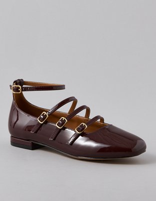 AE Multi-Strap Mary Jane Flat