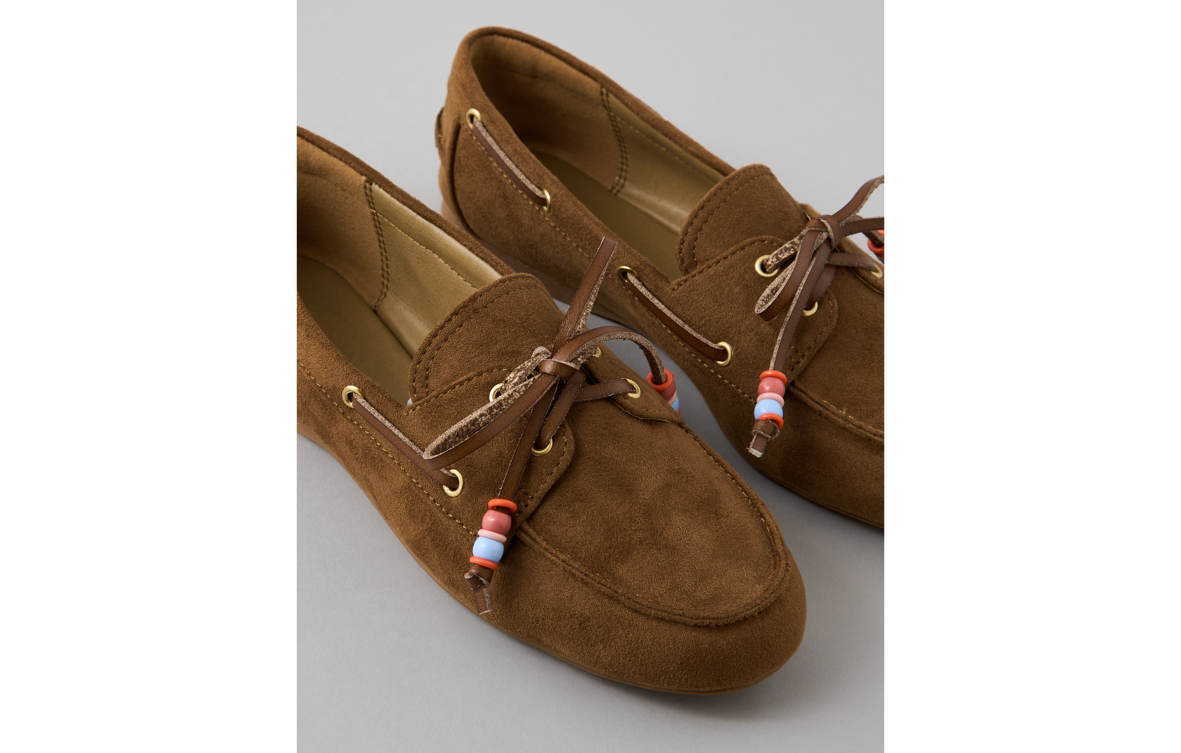 AE Faux Suede Boat Shoe