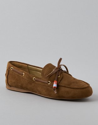 AE Faux Suede Boat Shoe