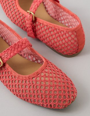 AE Crochet Mary Jane Flat