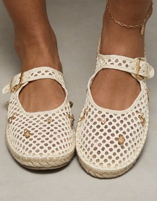 AE Crochet Mary Jane Mule from American Eagle - $37.46