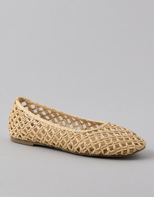 AE Raffia Ballet Flat