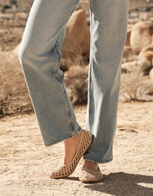 AE Raffia Ballet Flat