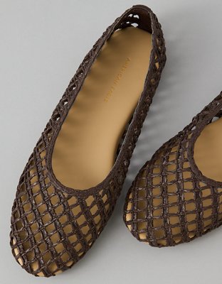 AE Raffia Ballet Flat