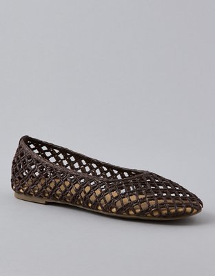 AE Raffia Ballet Flat