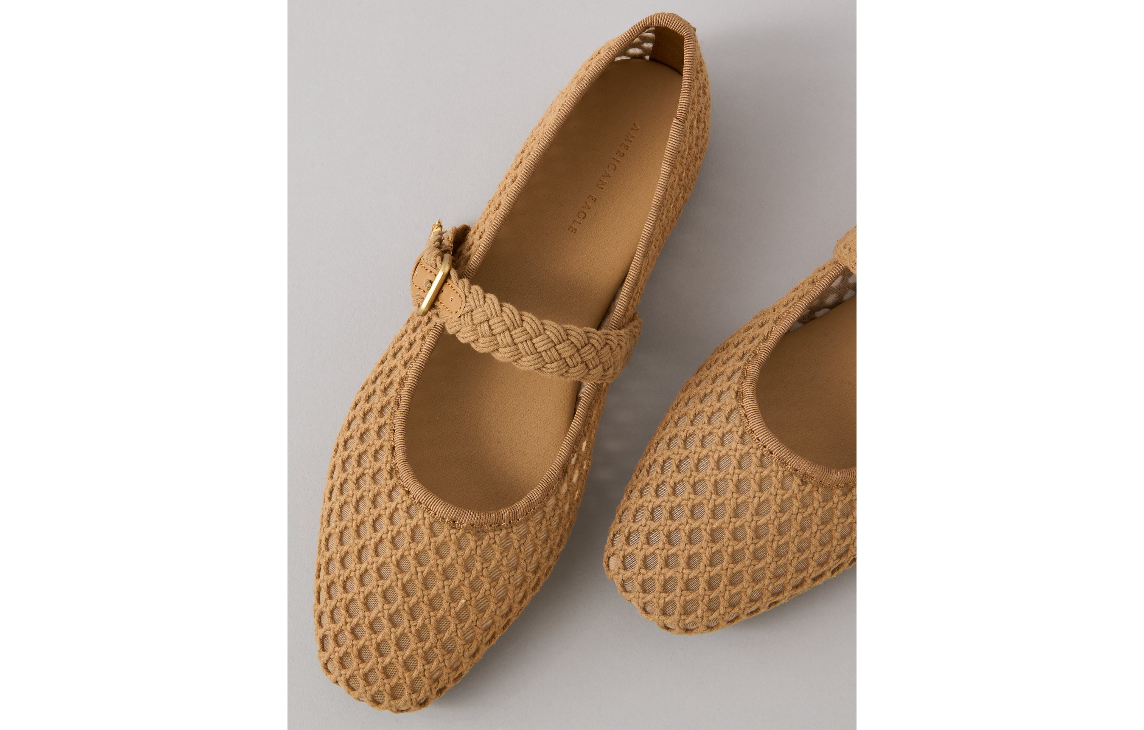 AE Crochet Mary Jane Flat
