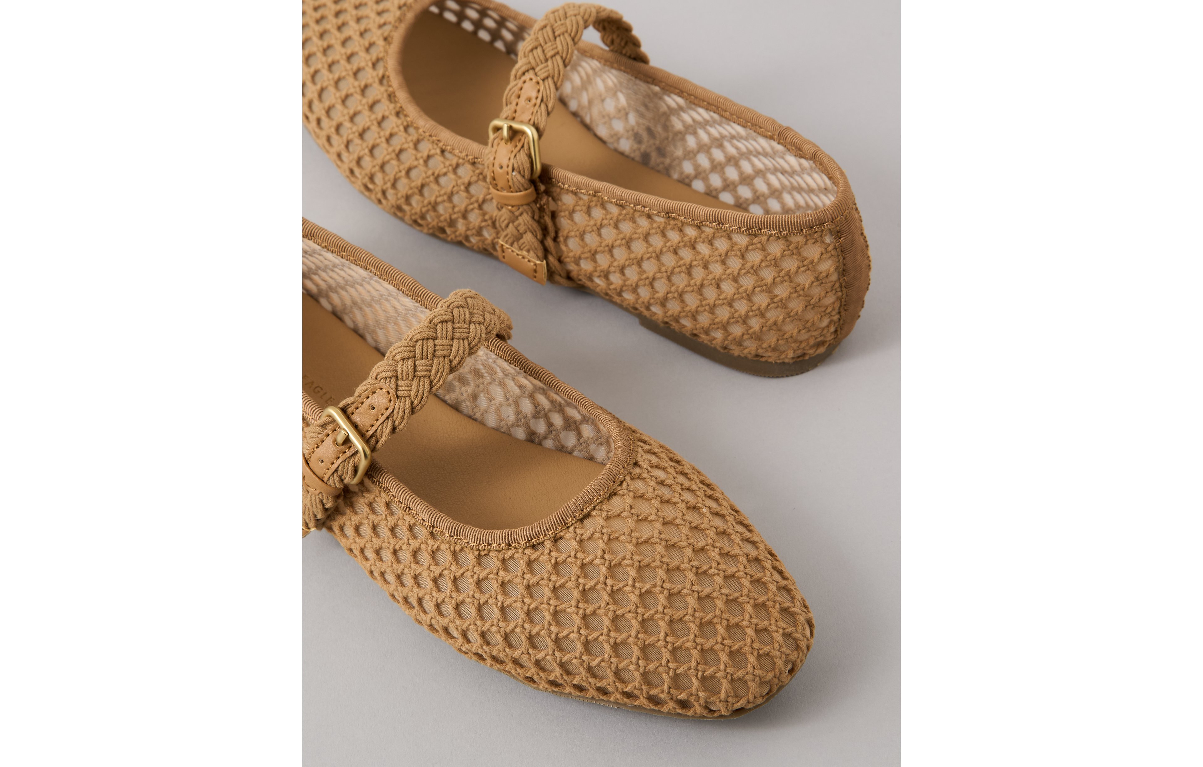 AE Crochet Mary Jane Flat