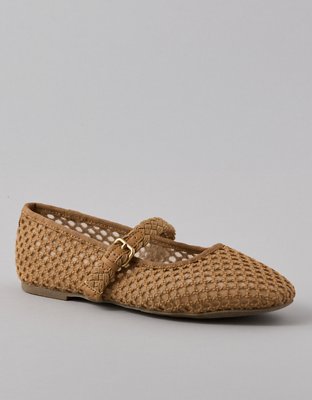 AE Crochet Mary Jane Flat from American Eagle - $44.95