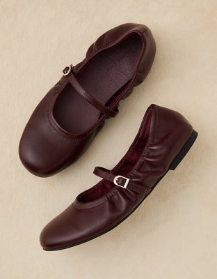 AE Scrunch Mary Jane Flat