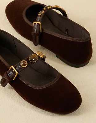 AE Embellished Ballet Flat