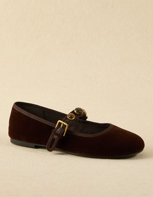 AE Embellished Ballet Flat