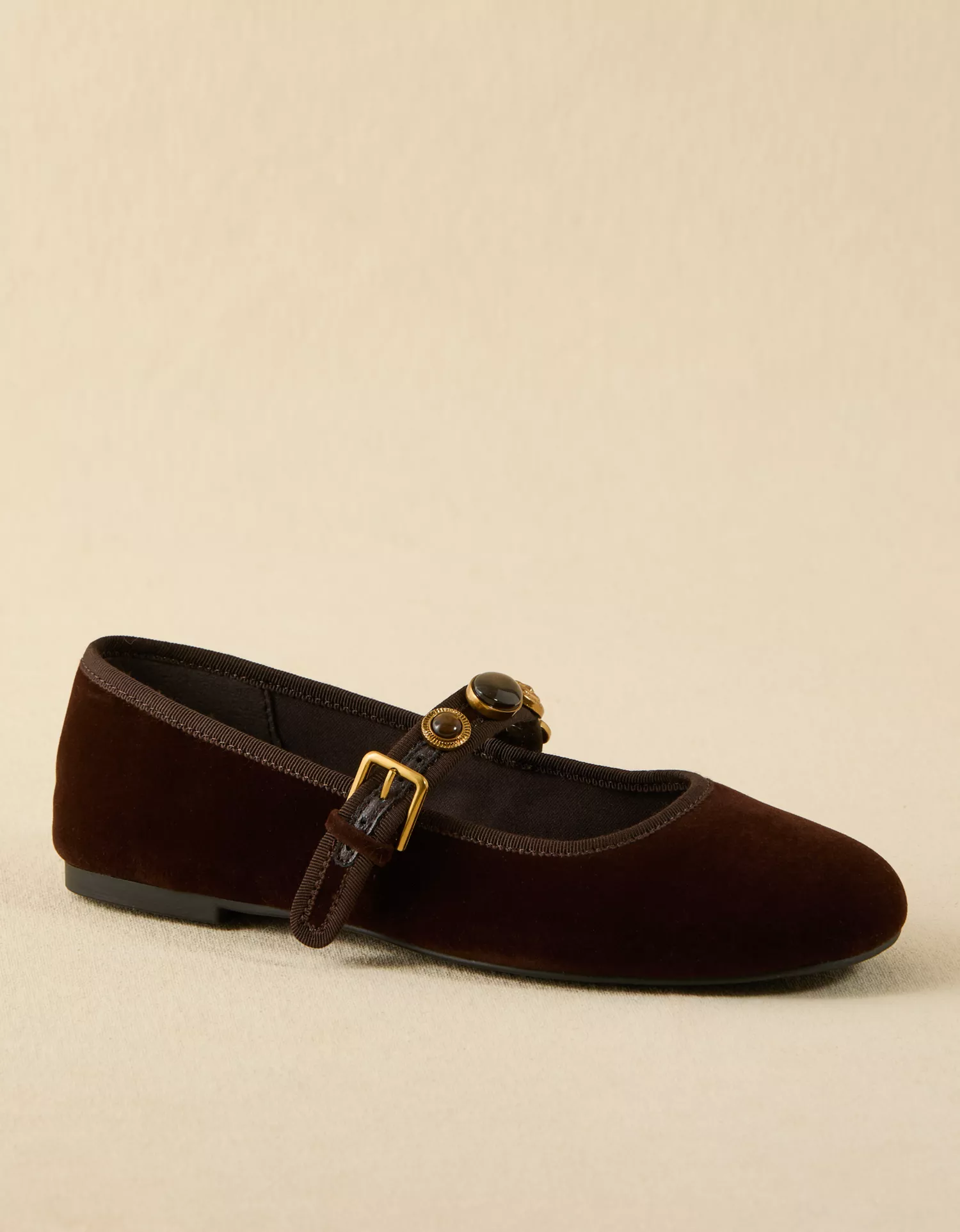 AE Embellished Ballet Flat