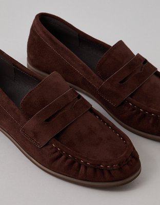 AE Vegan Suede Pinched Loafer