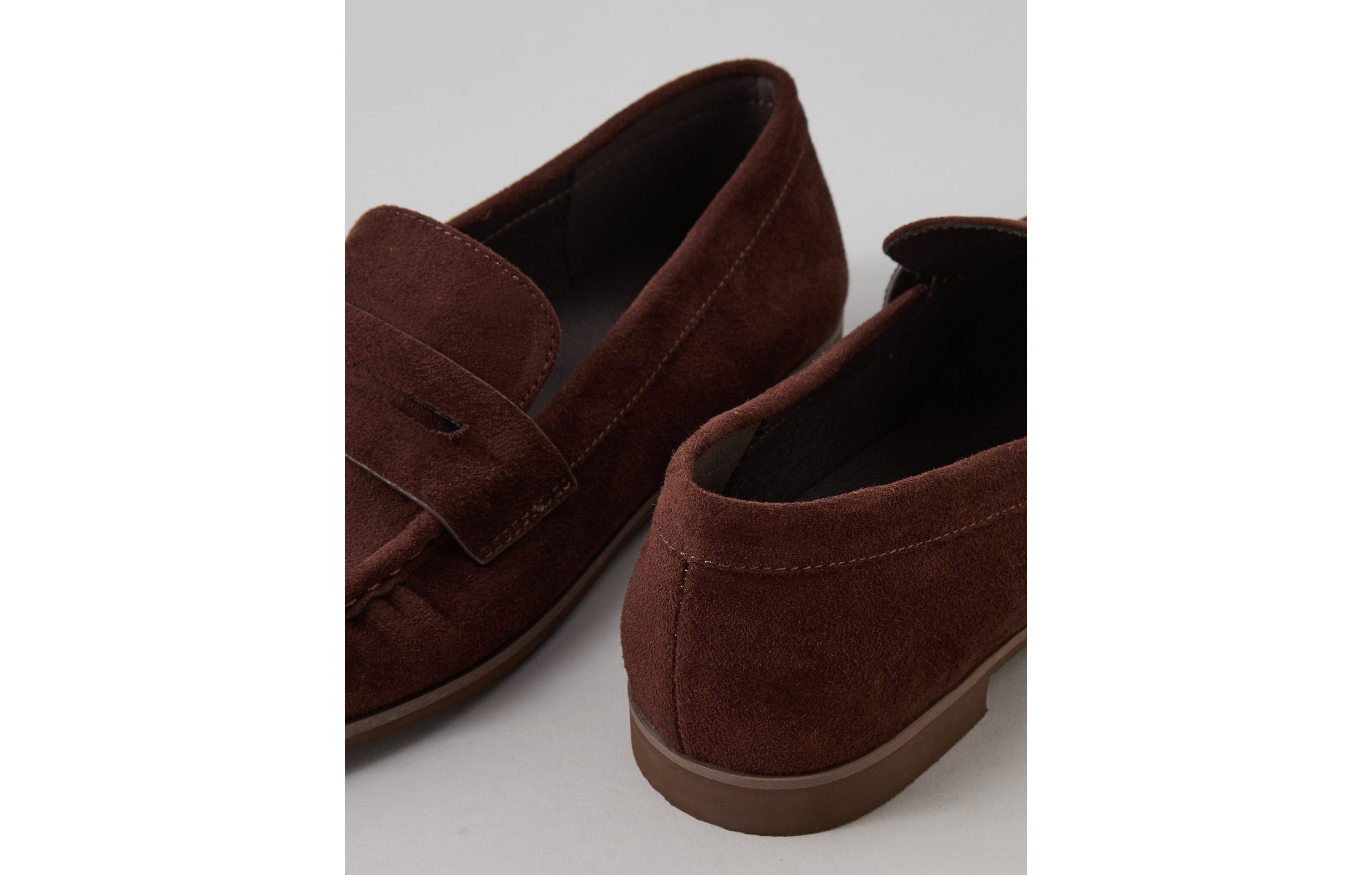 AE Vegan Suede Pinched Loafer