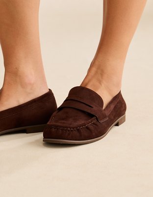 AE Vegan Suede Pinched Loafer