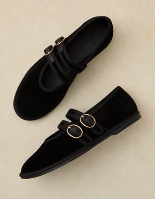 AE Double Strap Maryjane Flat