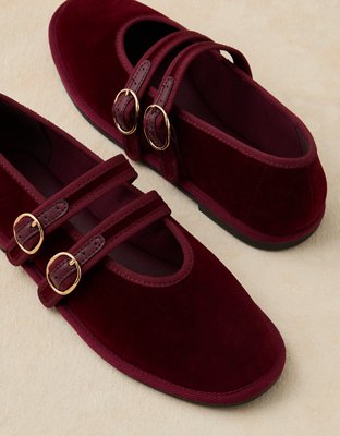AE Double Strap Maryjane Flat
