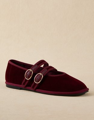 AE Double Strap Maryjane Flat
