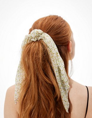 Ashbury Floral Scarf Scrunchie