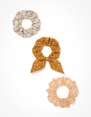 AE Printed Scrunchies 3-Pack