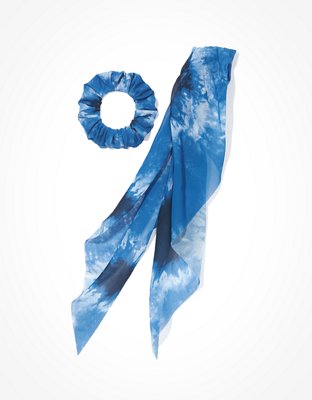 AEO Denim Scarf Scrunchie