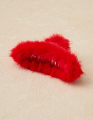 AE Fuzzy Claw Clip