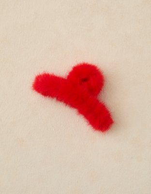 AE Fuzzy Claw Clip