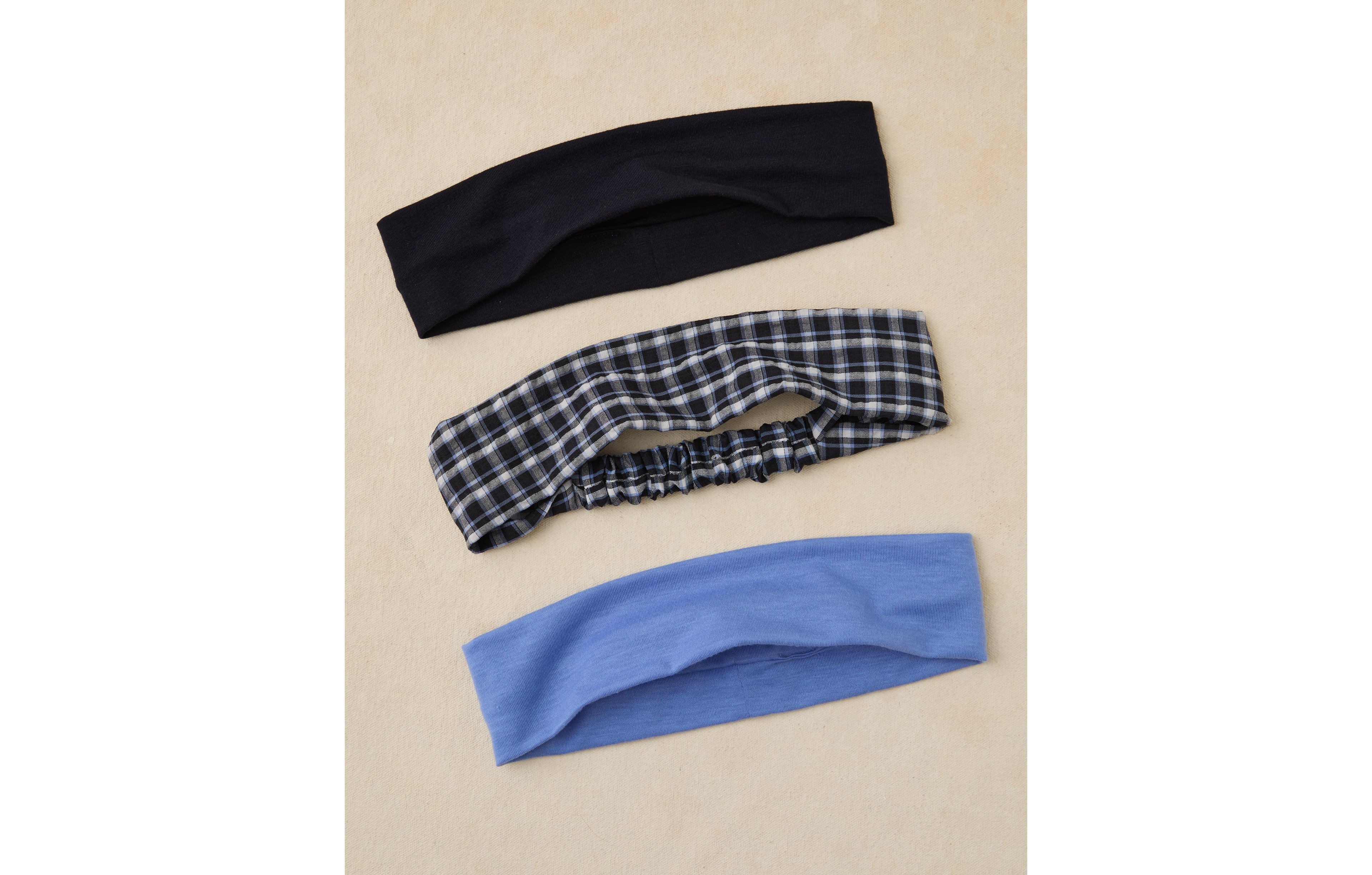 AE Plaid Soft Headband 3-Pack