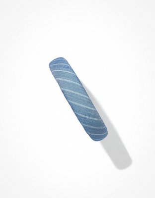 Женские аксессуары для волос American Eagle AEO Chambray Puffer Headband — фото 2