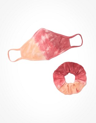 AE Tie-Dye Masks + Scrunchies