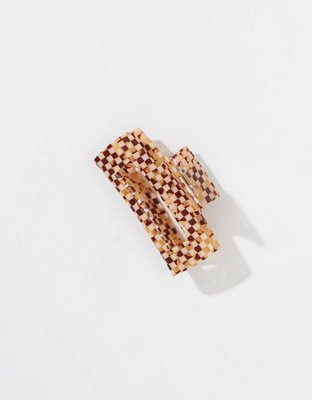 AE Checkered Claw Clip
