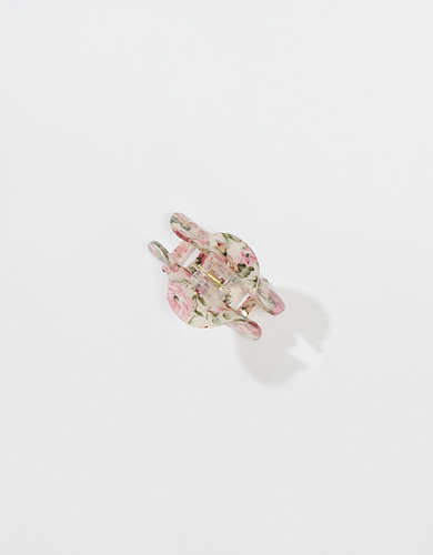 AEO Floral Claw Clip