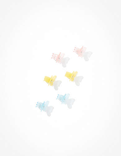 AEO Bright Butterfly Mini Claw Clip 6-Pack