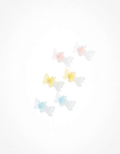 AEO Bright Butterfly Mini Claw Clip 6-Pack