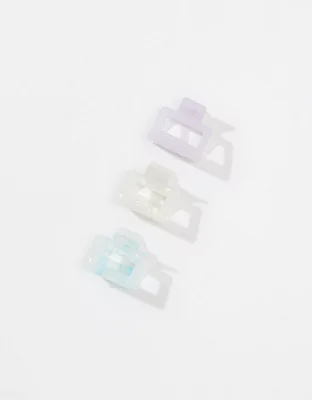 AEO Small Rectangle Clip 3-Pack
