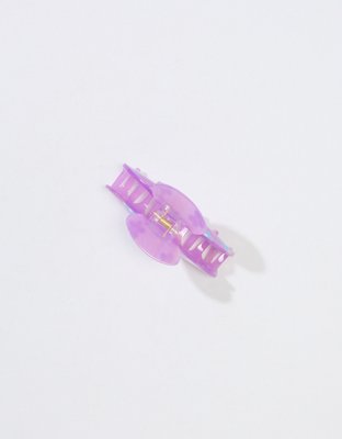 AEO Purple Daisy Single Claw Clip