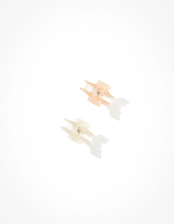 AEO Shell Hair Clip 2-Pack