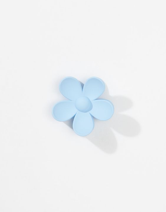 AEO Solid Color Flower Hair Clip