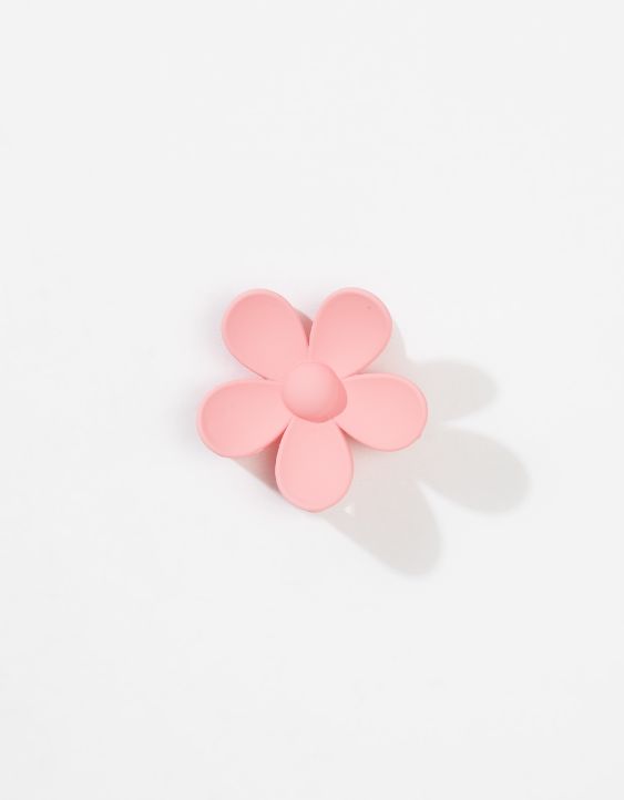 AEO Solid Color Flower Hair Clip