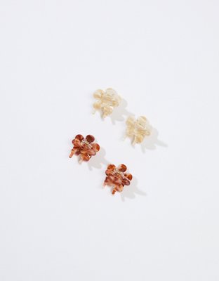 American Eagle AEO Flower Hair Clip 4-Pack — фото 2