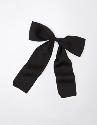 AE Drapey Satin Bow Clip