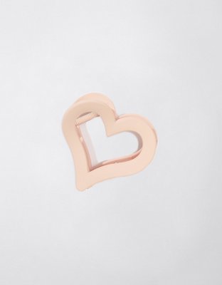 AE Matte Heart Claw Clip