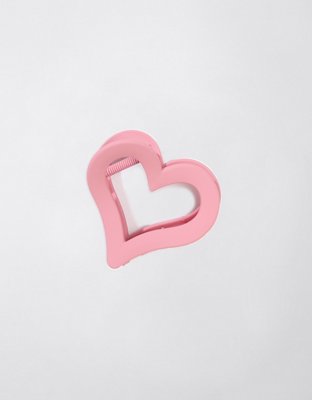 AE Matte Heart Claw Clip