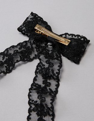 AE Lace Bow Clip