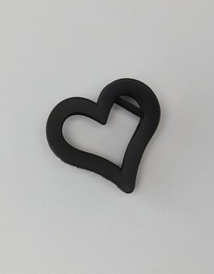 American Eagle AE Matte Heart Claw Clip — фото 3