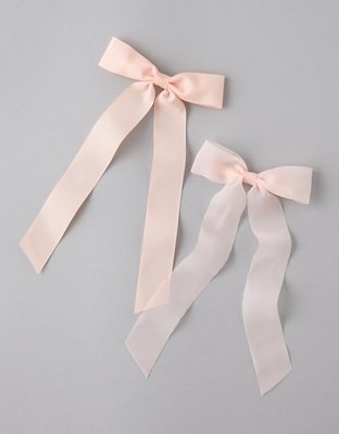 AE Sheer Bow Clip 2-Pack
