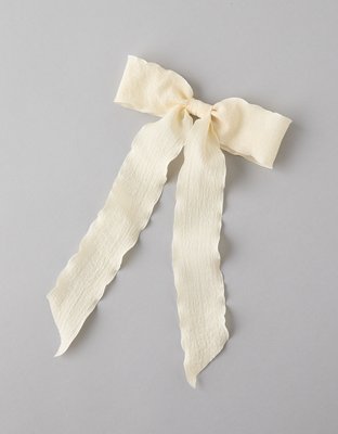 American Eagle AE Long Ruffle Bow Clip — фото 2