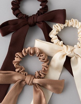 AE Bow Scrunchie 3-Pack